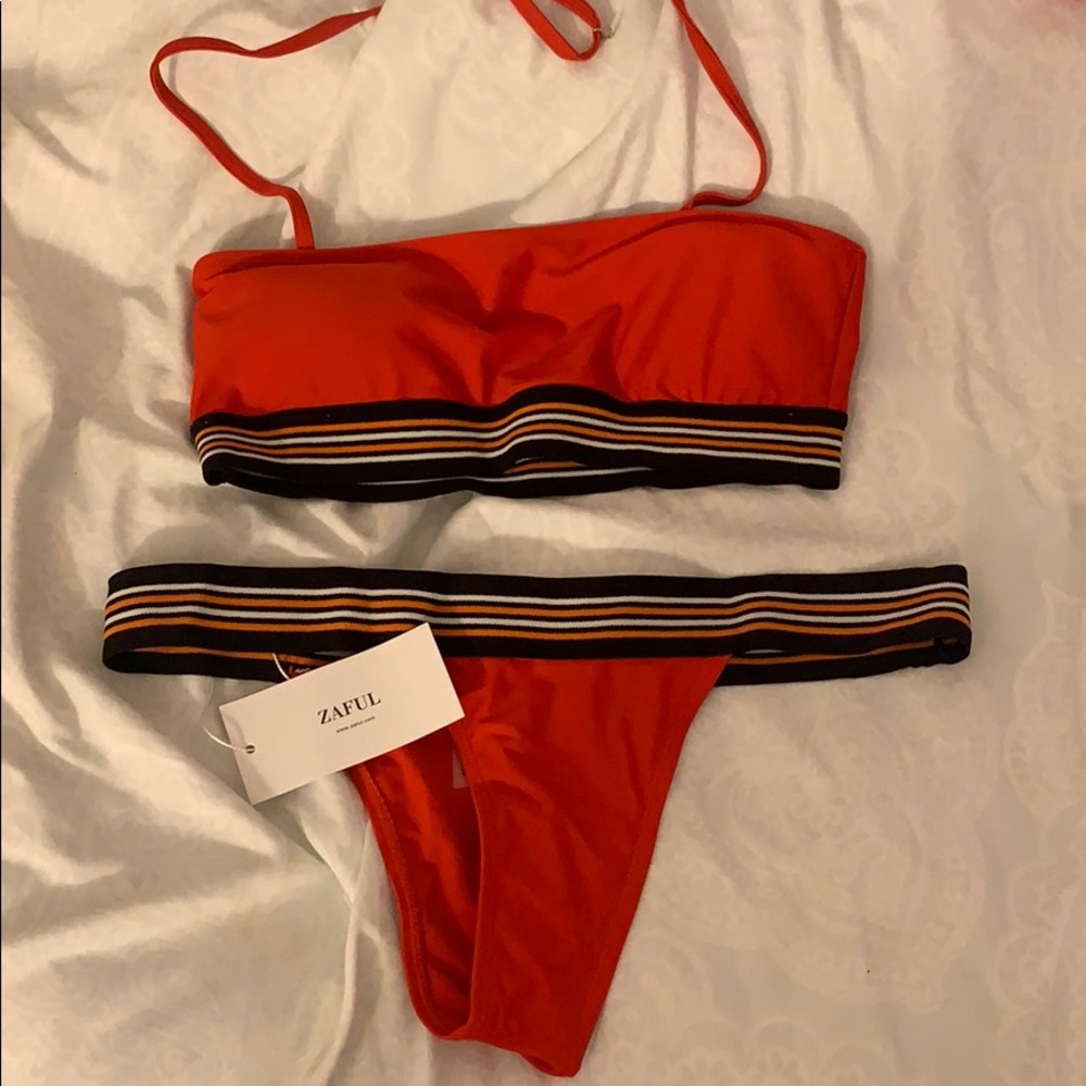 Red bikini